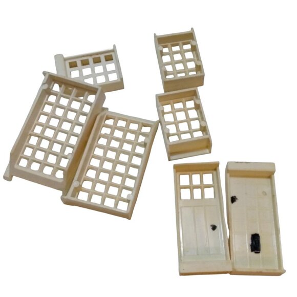 Vintage 1950's-1960's Set No.300-Sta-Lox Miniature Building Blocks-274/288 - Picture 6 of 16